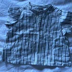 Bonpoint Striped Tunic Shirt, sz 6M